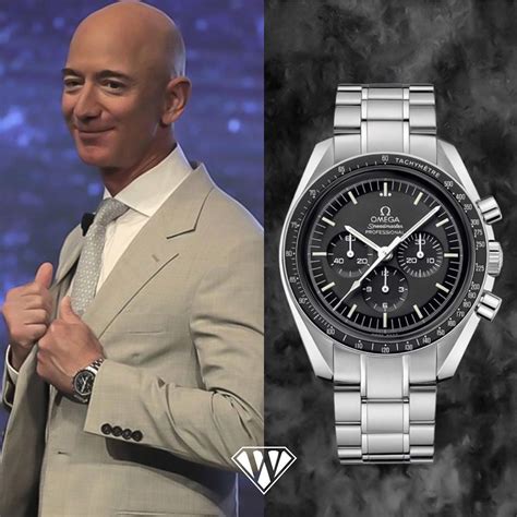 bezos omega speedmaster|jeff bezos custom omega.